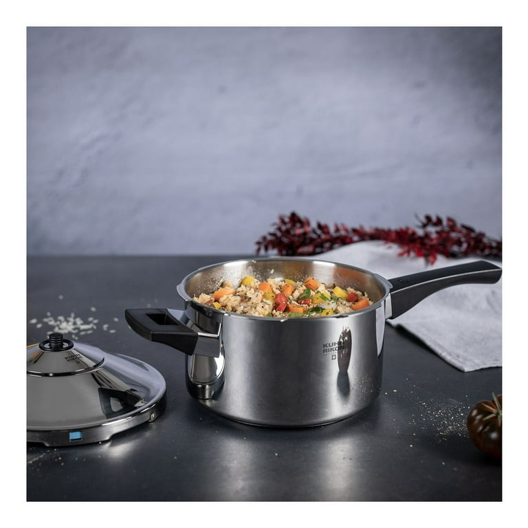 Kuhn Rikon Duromatic Stainless Steel Saucepan Pressure Cooker,