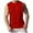 Red, variant on aidice Mens Sleeveless Tank Tops Crewneck Undershirts Summer Workout Gym Athletic Running T Shirts Solid Color