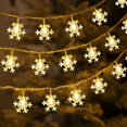 thumbnail image 4 of Guirnalda de luces LED de copos de nieve para decoración del hogar, guirnalda de luces navideñas para boda, fiesta de Navidad, 4 of 4