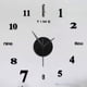 thumbnail image 2 of Reloj silencioso de pared Diy sin marco, pegatina de superficie de espejo 3D, decoración para el hogar y la Oficina, 2 of 4