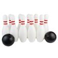 thumbnail image 4 of figatia Baosity 12Pcs/Set Toddler Bowling Game Set Outdoor Interactive Learning Toy Gift 22cm, 4 of 9