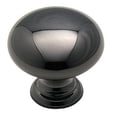 thumbnail image 1 of Amerock BP1950-HBNB 1,25 Po Bouton Rond - Nickel Noir, 1 of 1