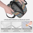 thumbnail image 3 of Naloa Round Mandala Print Lunch Bag for Women & Men Insulated Lunch Box or Cooler Lunch Tote Bags for Work, Travel, Outdoor, 3 of 5