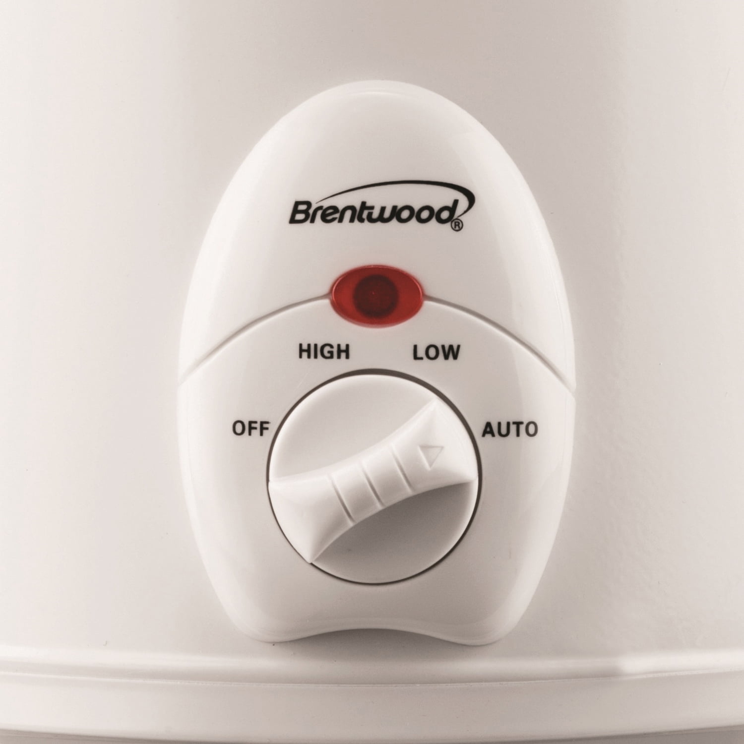 Brentwood 3 qt Slow Cooker, White