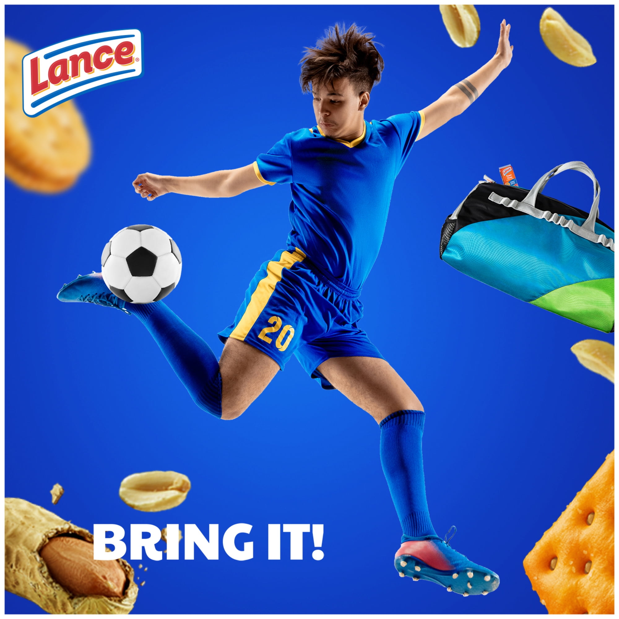 Lance Sandwich Crackers, Toasty and Toastchee Peanut Butter, 36 Ct