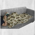 thumbnail image 6 of Cactus Soft Flannel Fleece Throw Blanket, Botany Art Home Plants and Creative Design Succulents Doodle Print, Cozy Plush for Indoor and Outdoor Use, 50" x 60", Multicolor, by Ambesonne, 6 of 6
