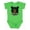 Apple Green, variant on Inktastic Pigeon Forge Tennessee Black Bear Graphic Boys or Girls Baby Bodysuit