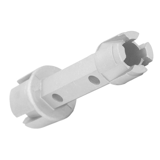 Tub Drain Remover Wrench, Easy To Remove Tub Drain Wrench Removal Tool Double Sided Die Cast Aluminum Multipurpose Light Weight for Plug