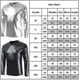 thumbnail image 2 of Camiseta de manga larga con cuello en V brillante para hombre, jersey liso a la moda informal, camisetas de talla grande, 2 of 2
