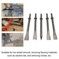 thumbnail image 4 of 175mm Steel Hexagonal Shank Heavy Duty Air Hammer Chisel for Removing Bolts Tile Pointed Chisel, 4 of 7