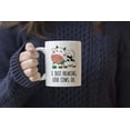 thumbnail image 4 of LOZACHE Cute Frog Coffee Mug 11oz, I Just Freaking Love Frogs Ceramic Mug Tea Milk Cup, Funny Gag Gifts Ideas White Elephant for Frog Lovers Men Women Adults Children (Frog), 4 of 6