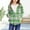 Green, variant on SGFCWSX Girls Oversized Hoodies Zip Up Fleece Sweatshirts Kids Plaid Long Sleeve Sweatshirt Jacket Pink Size 11 Years
