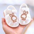 thumbnail image 4 of NOKIO Girls' Strappy Sandals Girls' Closed Toe Sandals Toddler Baby Boy Girl Shoes Breathable Shoes Open Toe Sandals Girl Sandals Baby Soft Soled Sandals For Unisex, 4 of 5