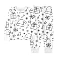 thumbnail image 4 of Bainana Unisex Christmas Pajamas For Kids Cartoon Print Long Sleeve T-Shirt Pants Nightwear Boys And Girls Stylish Fit Clothes Set, Size 2-3 Years, 4 of 8