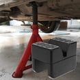 thumbnail image 1 of SKISUNO 2Pcs Black Rubber Jack Pads for Home Use Floor Jack Lift Protective Plastic Pads, 1 of 6