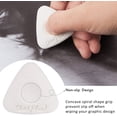 thumbnail image 3 of RETON Cube Erasers with Grip Different Shape Eraser Vinyl White Eraser for Art Drawing Writing Sketching (8), 3 of 7