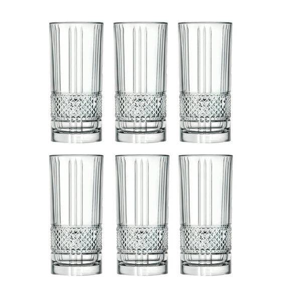 Brilliant Collection High Ball Set of 6 By Lorren Home Trends