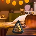 thumbnail image 5 of Diceymbol Halloween Night Light Lantern Spooky Ghost & Pumpkin LED Table Lamp, Portable Handheld Decor, Battery-Powered Party Ambiance Light for Kids & Adults, 5 of 6