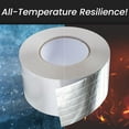 thumbnail image 6 of 3" x 164 Ft Aluminum Foil Tape with Mesh - Heavy Duty Ductwork Insulation Tape for HVAC, Vent Hose, Dryer Leak Repair, 6 of 6