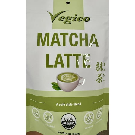 Vegico Matcha Latte Organic 4 oz