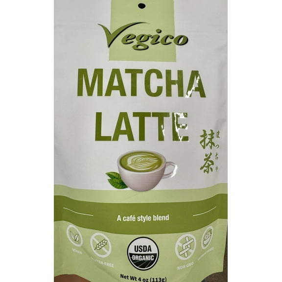 Vegico Matcha Latte Organic 4 oz