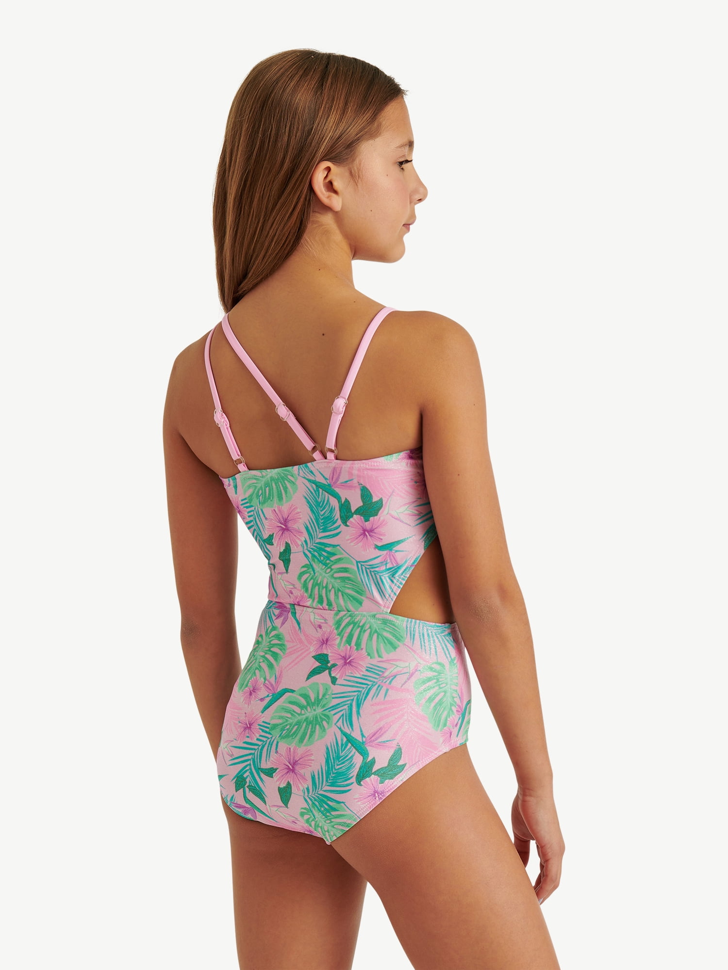 Justice Girls One Piece Swimsuit, sizes XS-XL