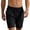 AX24-Black, variant on VV AVEORS Mens Summer Linen Cargo Shorts Lightweight Breathable Beach Pants Casual Loose Elastic Waist Running Athletic Pants Navy S