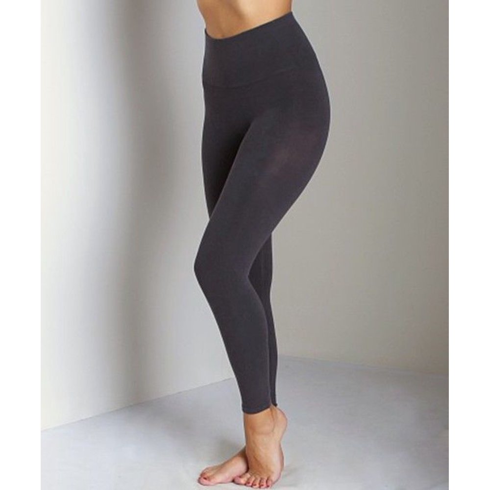 Spanx SPANX Shapewear LookAtMe Shaping GRAY Cotton Leggings 1064A