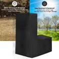 thumbnail image 6 of Elliptical Machine Cover Waterproof Dustproof Scratch Resistant Oxford Cloth Multiple Sizes Exercise Equipment, 6 of 7