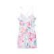 thumbnail image 4 of HH TRAF Vestido corto de verano para mujer, elegante, con tirantes finos, estampado floral, con volantes, sexy, sin mangas, 4 of 5