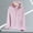 Light Purple, variant on Women's Jackets Lightweight Plus Size Casual Solid Sports Hooded Long Sleeve Zipper Sun-proof High Elastic
