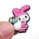 thumbnail image 1 of Sanrio Anime Stitch Crocs My Melody Kuromi Cinnamoroll PVC zapato encantos accesorios Fit Croc sandalias hebilla decoración niños regalos Dengxun unisex, 1 of 2