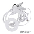 thumbnail image 3 of DEEPCRAFF Mobile Phone Light Selfie Ring Lamp Dimmable Plastic White 1Pcs, 3 of 7