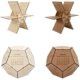 thumbnail image 2 of Calendario de mesa, Kit de bricolaje, adorno de escritorio para el hogar y la Oficina, calendario de madera geométrico tridimensional rústico, calendario de escritorio JM, 2 of 4