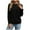 Black, variant on ATOYSOY Women's Solid Color Pullover Long Sleeve Tees Fall Winter Crew Neck Sweatshirts Casual Cotton Shirts Loose Tops Outwear Fashion Pink S