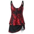 thumbnail image 6 of Itsame Swimsuits for Womens Sets, Printed Sweatshirts Red, 6 of 8