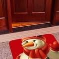 thumbnail image 4 of Christmas Bathroom Shower Mat Xmas 5 4 2 Santa Claus Printed Toilet Absorbent Non Slip Bathing Rugs Household Decor, Type 4, 4 of 5