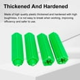 thumbnail image 3 of TOP-MAX 200PCS M6 Plastic Drywall Screw Anchor Plugs Drywall Expansion Plugs Green, 3 of 7
