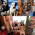 thumbnail image 4 of Máscaras de gato Yabber, paquete de 10, para niños que pintan fiestas de Halloween, 4 of 5