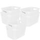 thumbnail image 1 of Set de 6 Canastas Organizadoras Tipo Rattan IPP Blanco, 1 of 3