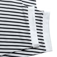 thumbnail image 5 of CHUMUD Two Piece Sets for Women Petite Summer Outfits Short Sleeve Crew Neck Tees Shorts Casual Striped Set Lounge Loose, 5 of 8