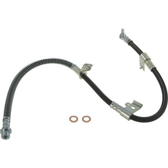 Front Left Brake Hose - Compatible with 2006 - 2010 Hyundai Sonata 2007 2008 2009