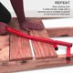 thumbnail image 3 of de acero al carbono, dobladora de tablas de cubierta, herramienta de para doblar, llave de madera blanda PT, cedro, cubierta de PVC, con Macarena Dobladora de tablas de terraza, 3 of 8