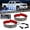 Blue White, variant on Nilight 2PCS 70 Inch Running Board LED Light Strip with Controller, 864 LED Red White Flexible Side Light Strip, Waterproof Exterior Lighting for Trucks, Pickups, SUVs, Vans, Trailers
