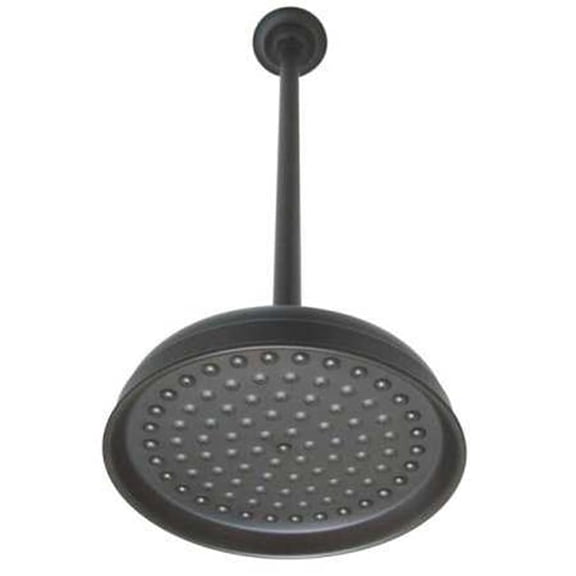 10 in. Shower Head with 17 in. Ceiling Mounted Shower Arm   Oil Rubbed Bronze