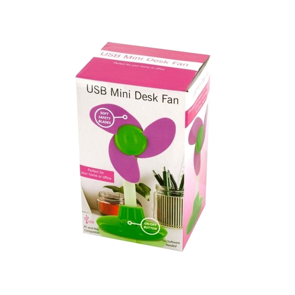 Usb Mini Flower Shape Desk Fan Walmart Com Walmart Com
