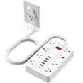 thumbnail image 1 of Regleta SMNICE con 8 Tomas y 6 Puertos USB, 1 of 7