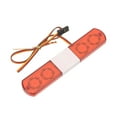 thumbnail image 3 of 2024，RC LED Police Light Simulation Design 4 Modes RC Police Flash Lamp LED Alarming Light for 1/8 1/10 RC Cars Red, 3 of 5