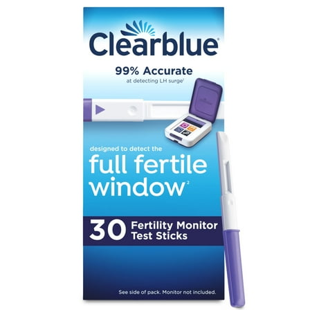 Clearblue Fertility Monitor Test Sticks, 30 count