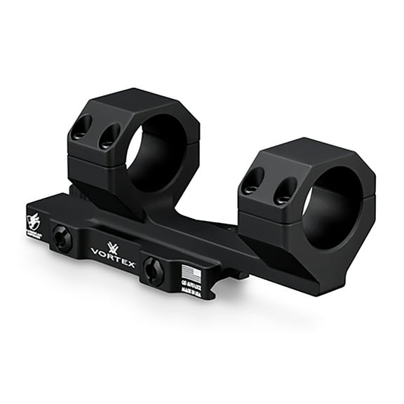 Vortex Optics Precision Quick-Release Extended Cantilever 30mm Riflescope Mount - 2-Inch Offset